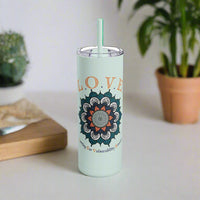 Thumbnail for Emotional Healing Love Affirmation Tumbler Cup, Positivity & Wellness