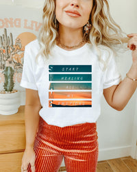 Thumbnail for a woman wearing a white shirt and red pants