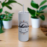 Thumbnail for Positive Affirmation Travel Tumbler, FLAW Acronym, Self-Care Drinkware