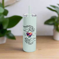Thumbnail for Emotional Growth Body Positivity Tumbler, U.G.L.Y. Self-Care Cup