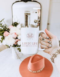 Thumbnail for Self-Love Daily Mantra Coffee Cup, Morning Affirmation Positivity Mug