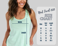 Thumbnail for Positive Affirmation No HATE Racerback Tank Top, Kindness & Love
