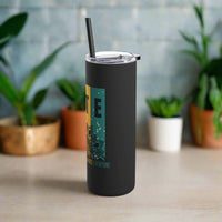 Thumbnail for Mindfulness HATE Acronym Tumbler with Lotus, Positivity Travel Cup