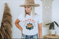 Thumbnail for a woman wearing a white t - shirt and a hat