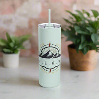 Thumbnail for Positive Affirmation Travel Tumbler, FLAW Acronym, Self-Care Drinkware