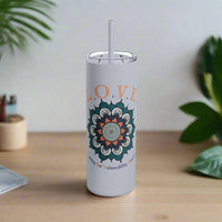 Thumbnail for Emotional Healing Love Affirmation Tumbler Cup, Positivity & Wellness
