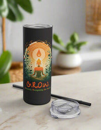 Thumbnail for a black can with a picture of a person on it