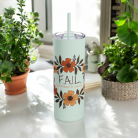 Thumbnail for Growth Mindset Travel Tumbler, FAIL Acronym, Inspirational Self-Discovery