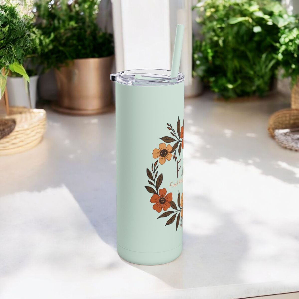 Growth Mindset Travel Tumbler, FAIL Acronym, Inspirational Self-Discovery