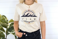 Thumbnail for FLAW Trauma Healing T-Shirt, Self-Love Apparel, Emotional Wellness Tee