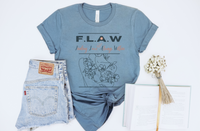 Thumbnail for Boho Line Art Women’s Tee, Love Yourself, Minimalist Self-Worth Shirt