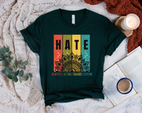Thumbnail for No Hate Mandala Graphic Tee, Be the Change Self-Love & Acceptance Shirt