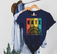 Thumbnail for No Hate Mandala Graphic Tee, Be the Change Self-Love & Acceptance Shirt
