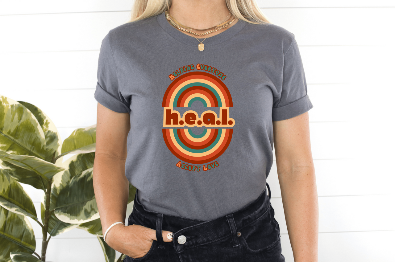 Trauma Recovery Mental Health Awareness Heal Graphic Tee