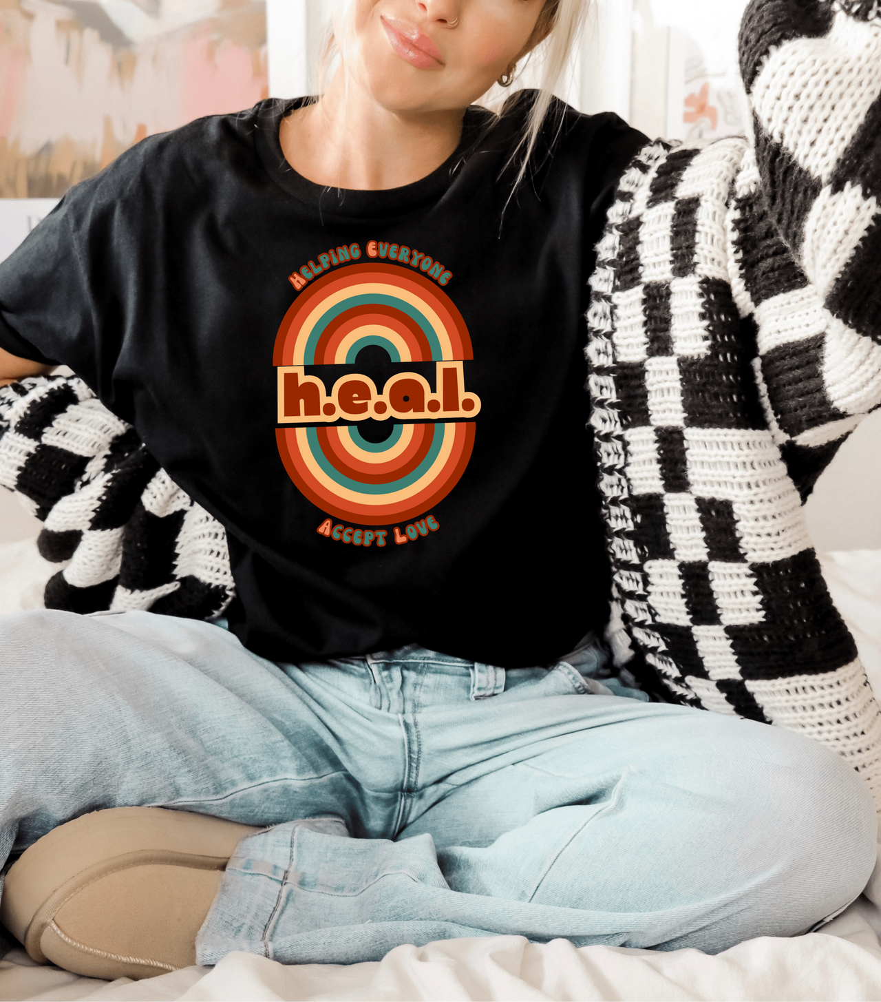 Trauma Recovery Mental Health Awareness Heal Graphic Tee