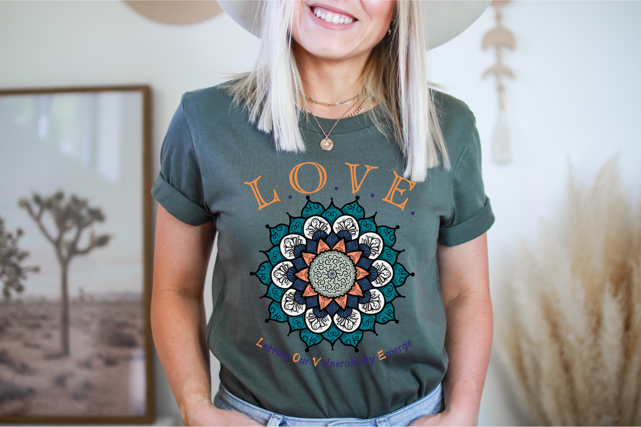 Mandala Spiritual Totem Self-Love T Shirt, Healing & Inner Strength