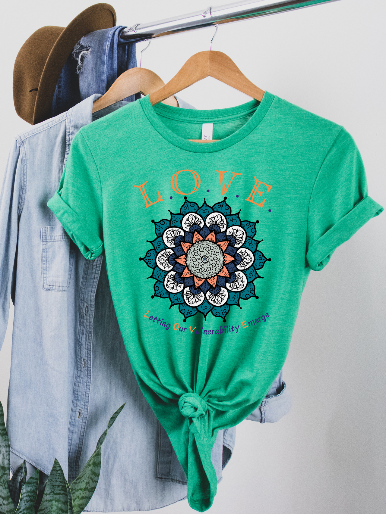 Mandala Spiritual Totem Self-Love T Shirt, Healing & Inner Strength