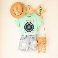 Thumbnail for Mandala Spiritual Totem Self-Love T Shirt, Healing & Inner Strength