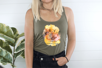 Thumbnail for Self-Acceptance Racerback Tank Top, Empowering Love & Confidence