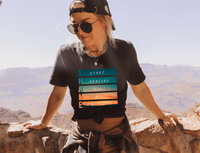 Thumbnail for Mental Health Awareness S.H.A.M.E. Typography Tee, Empowering Healing