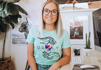 Thumbnail for Encourage Self-Esteem & Body Positivity Graphic Tee, Empowerment Shirt