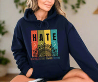 Thumbnail for a woman sitting on a stool wearing a hoodie